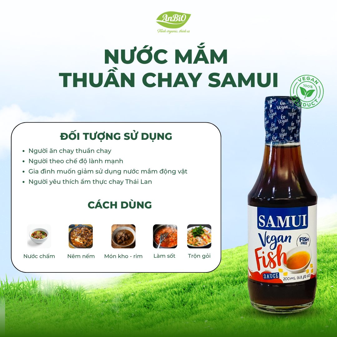 Nước mắm chay SAMUI 200ml