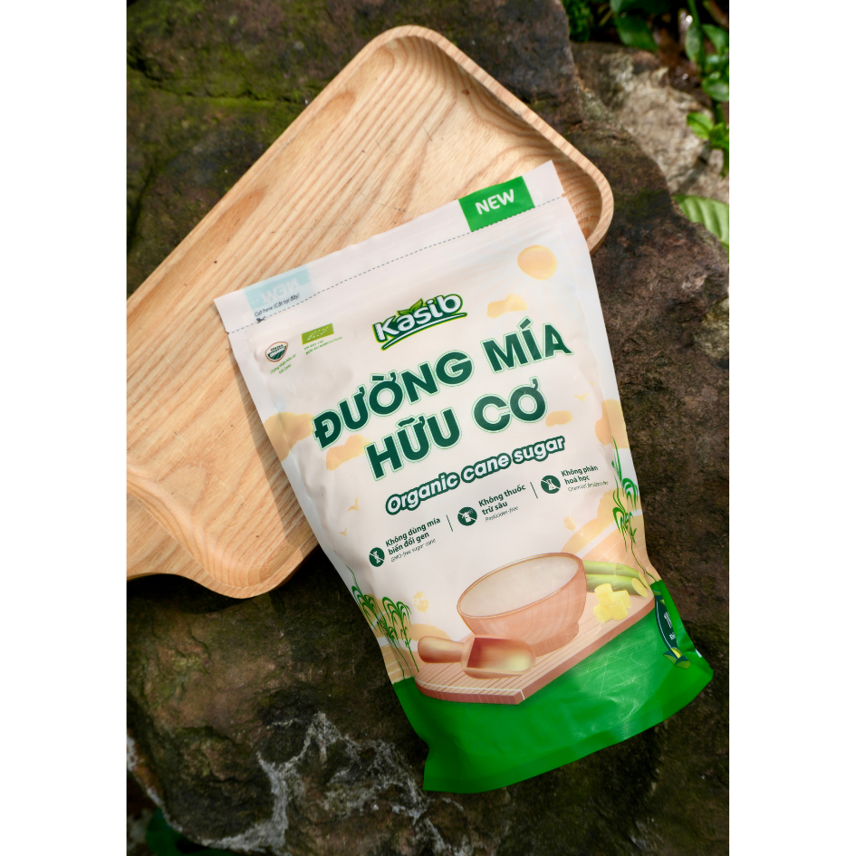 Đường mía hữu cơ Kasib 1 kg