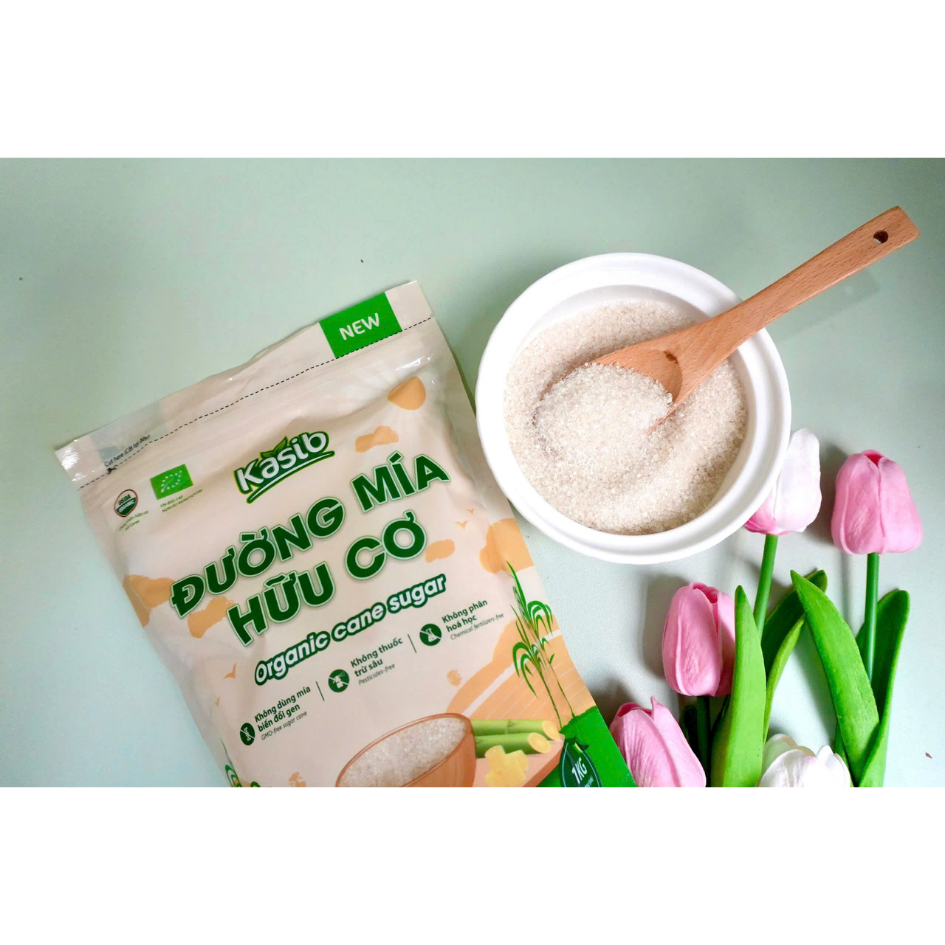 Đường mía hữu cơ Kasib 1 kg