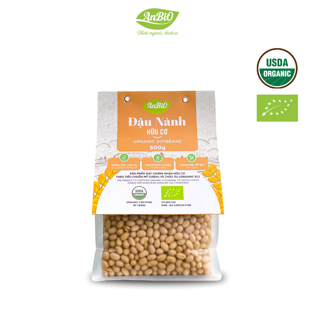 Đậu nành hữu cơ Anbio 500g
