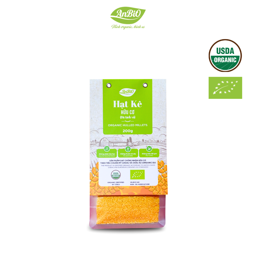 Hạt kê hữu cơ Anbio 200g