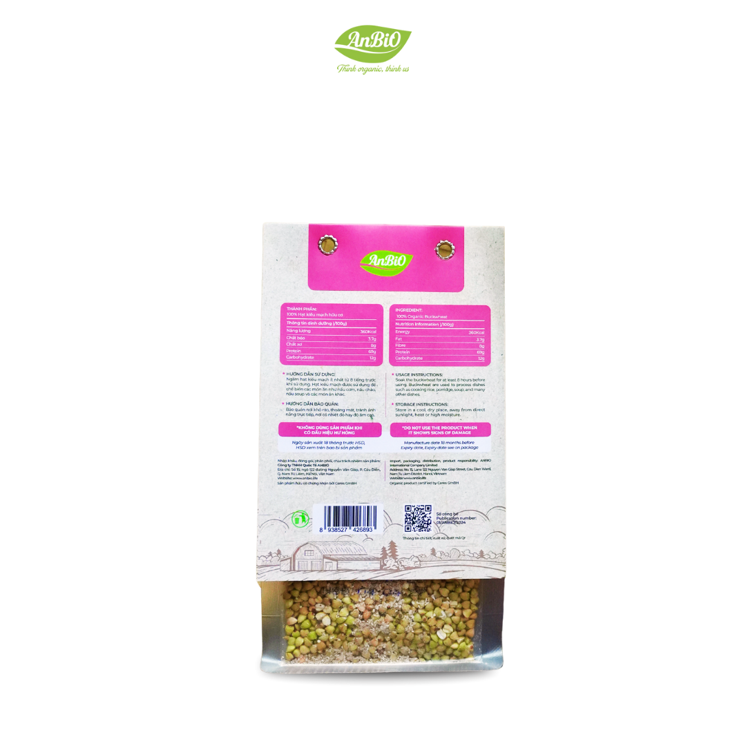 Hạt kiều mạch hữu cơ AnBio 200g