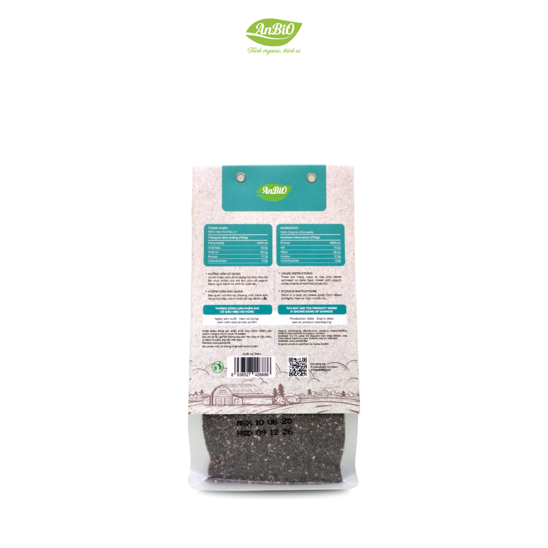 Hạt chia hữu cơ AnBio 200g