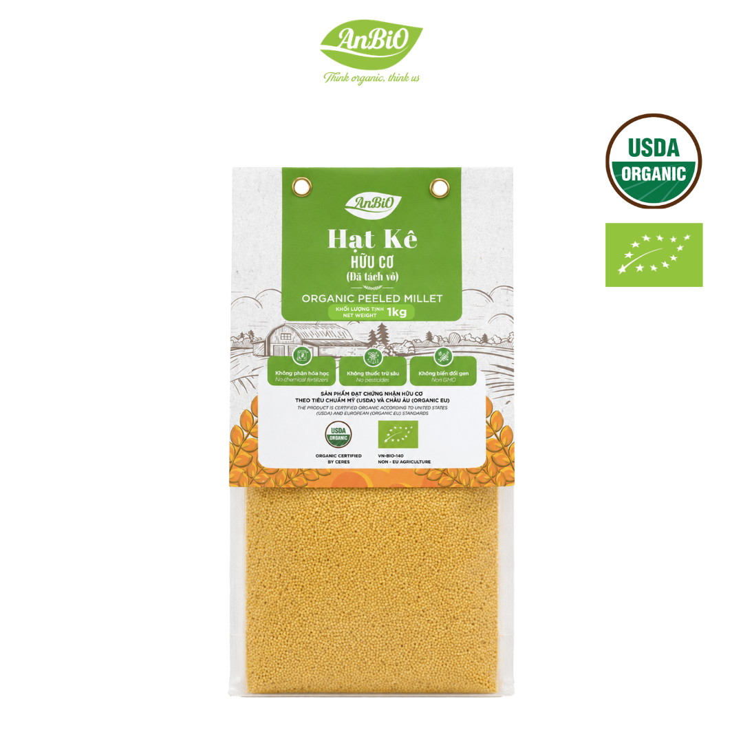 Hạt kê hữu cơ AnBiO 1kg