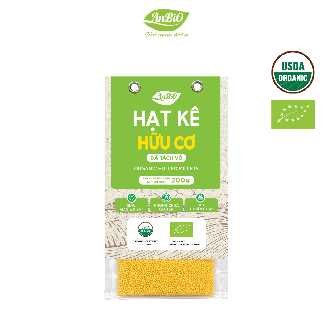 Hạt kê hữu cơ Anbio 200g