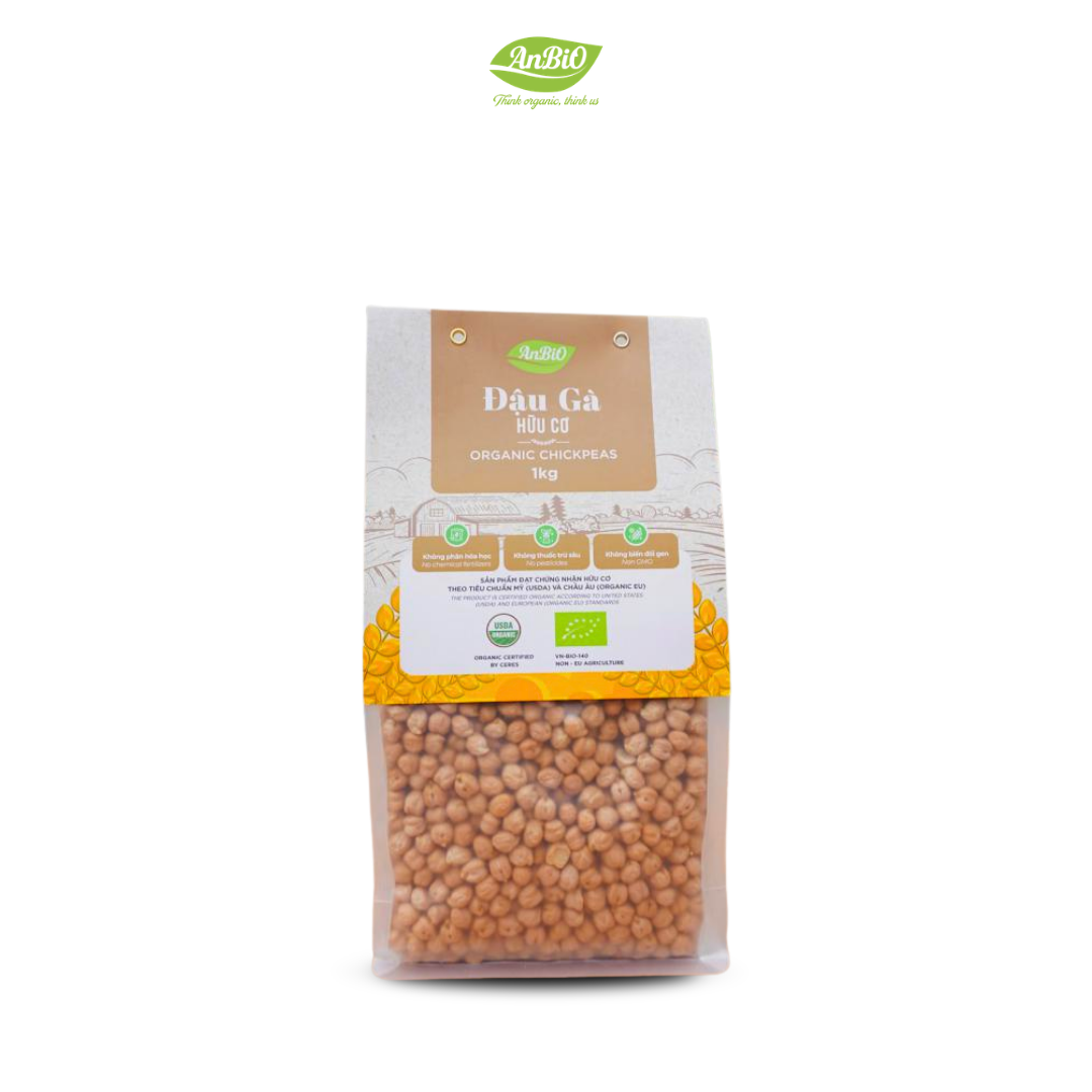 Đậu gà hữu cơ Anbio 1kg