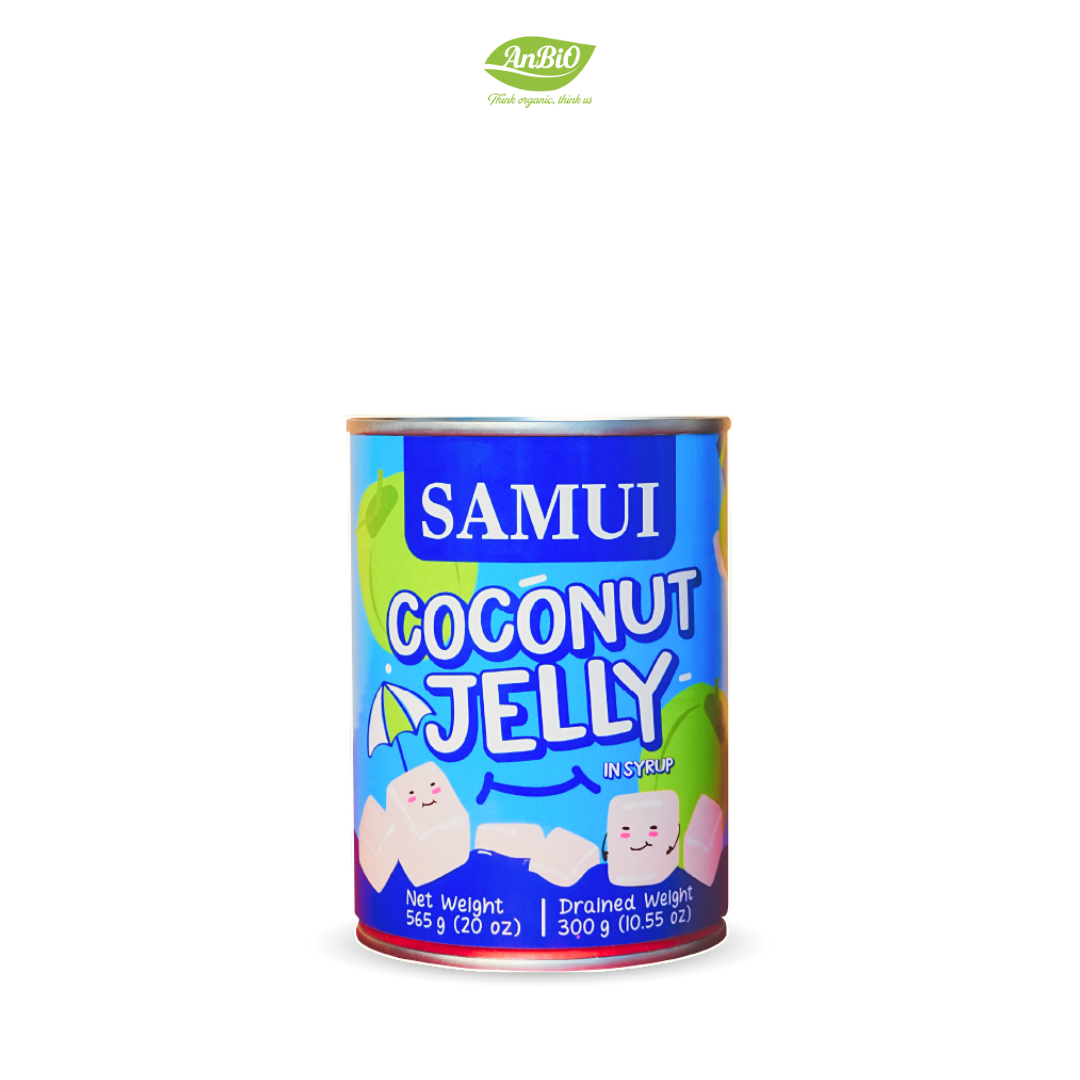 Thạch dừa Samui COCONUT JELLY IN SYRUP SAMUI BRAND 565g