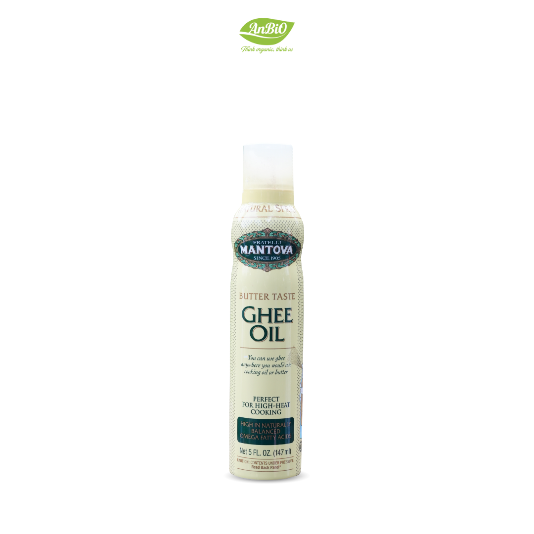 Mantova Dầu xịt bơ Ghee 147ml