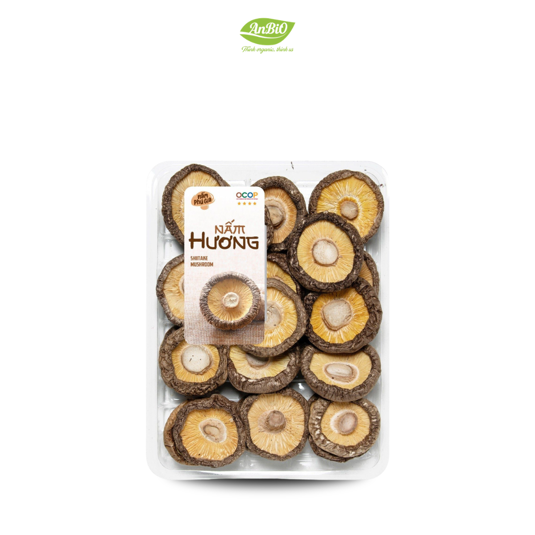 Nấm hương khô L khay 100g