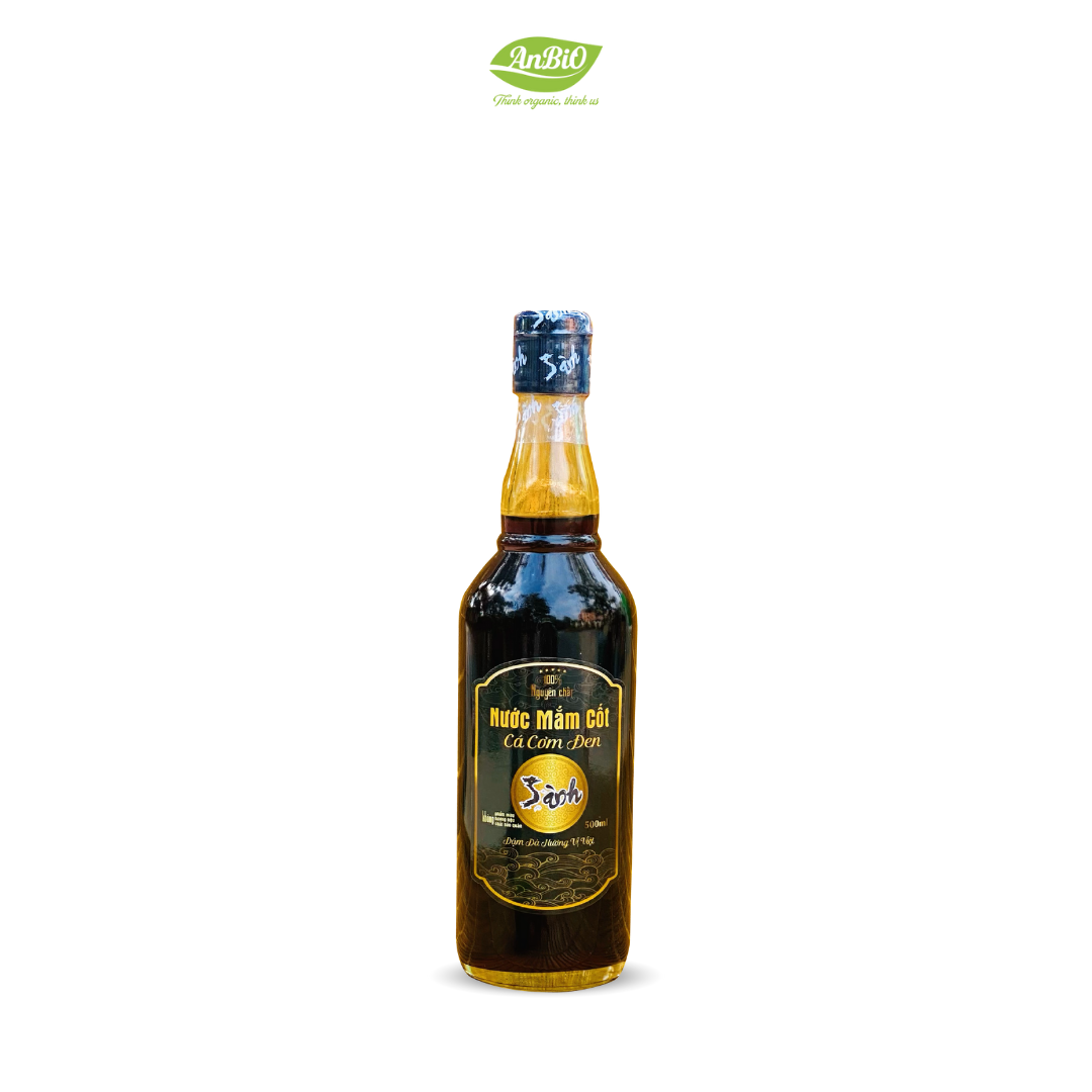 NƯỚC MẮM CỐT CÁ CƠM ĐEN 500ML Sành