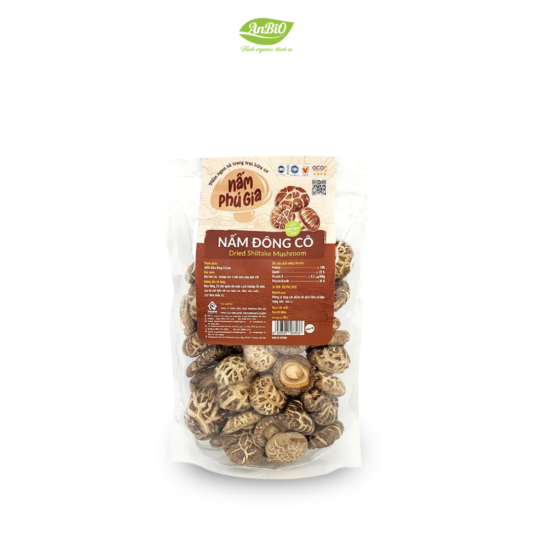 Nấm đông cô size M gói 300g/500g