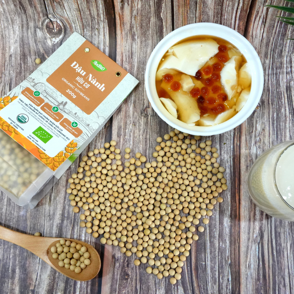Đậu nành hữu cơ AnBiO (bóc vỏ) 200g
