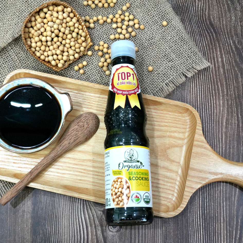 Nước tương đậu nành hữu cơ Thái Lan (xì dầu) 300ml