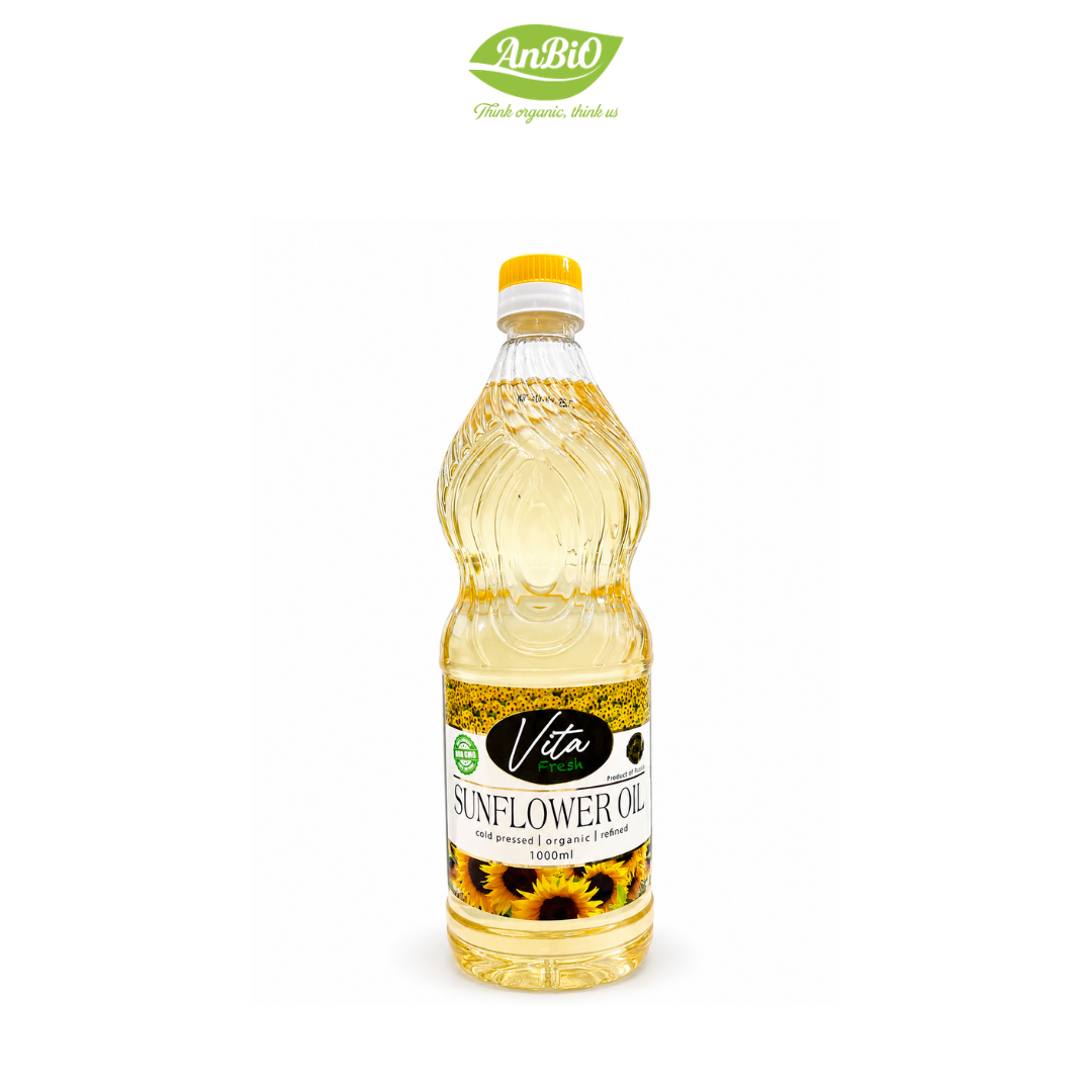 Dầu hướng dương tinh chế Vita Fresh Organic