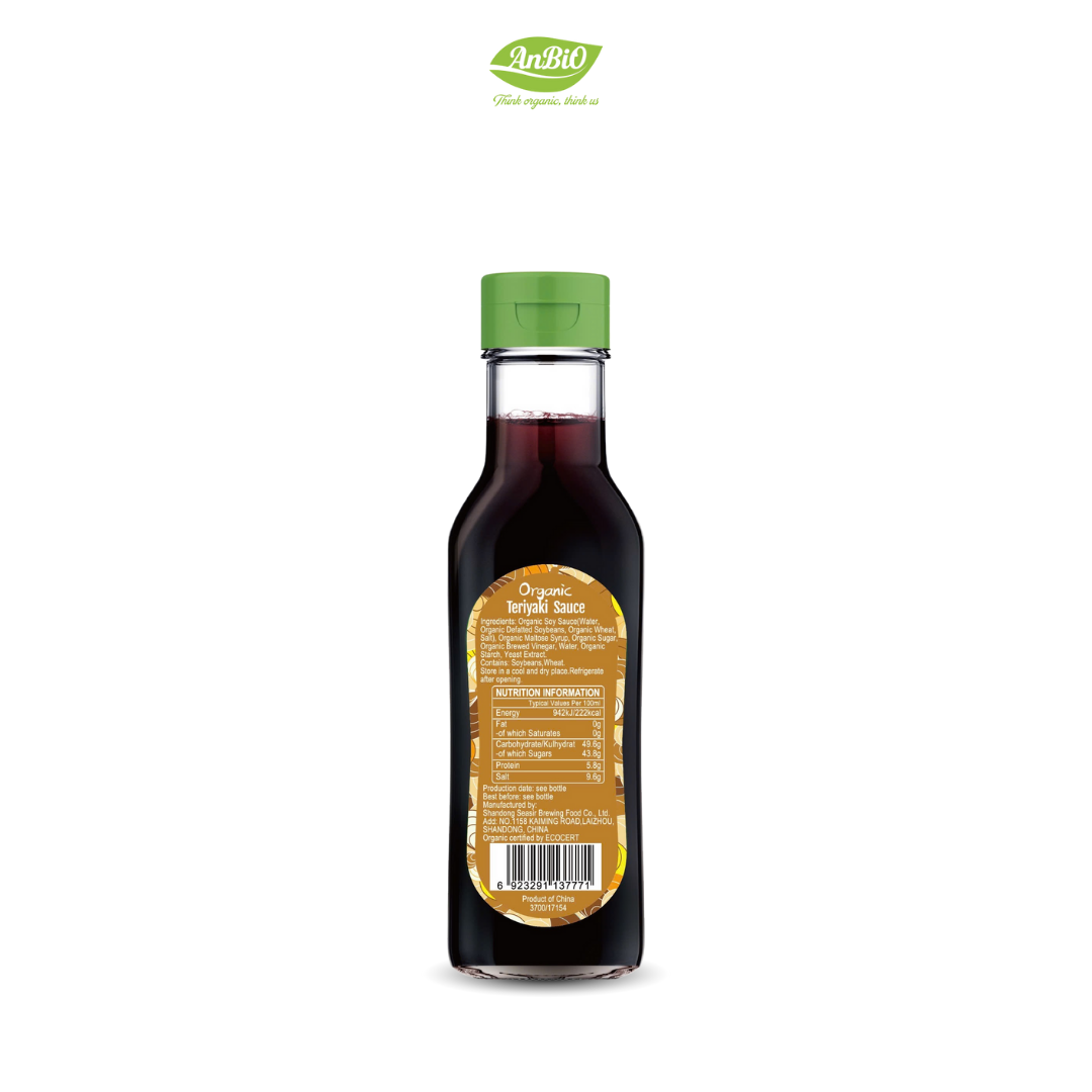Xốt Teriyaki hữu cơ Seasir 152ml