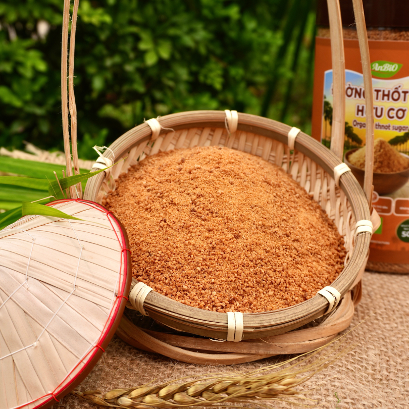 Đường thốt nốt hữu cơ AnBiO 500g