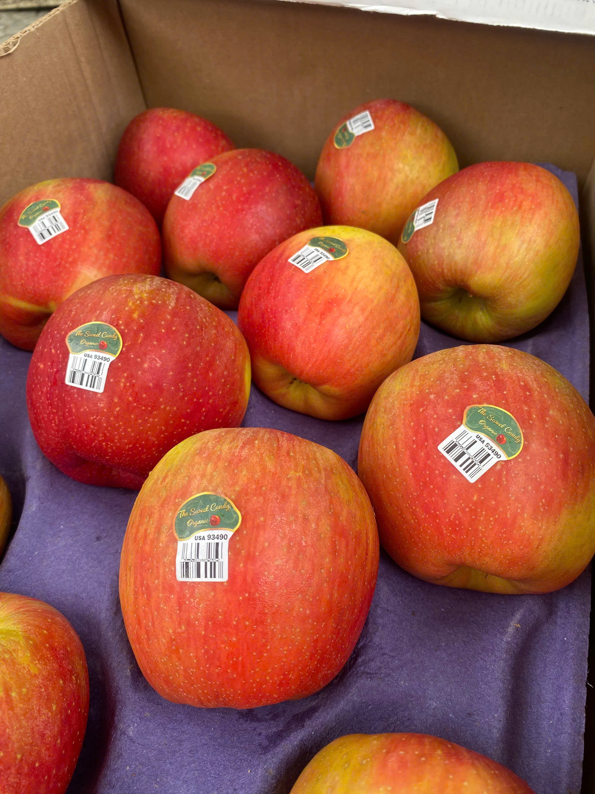 Táo tươi hữu cơ Evercrisp Mỹ 2A-56