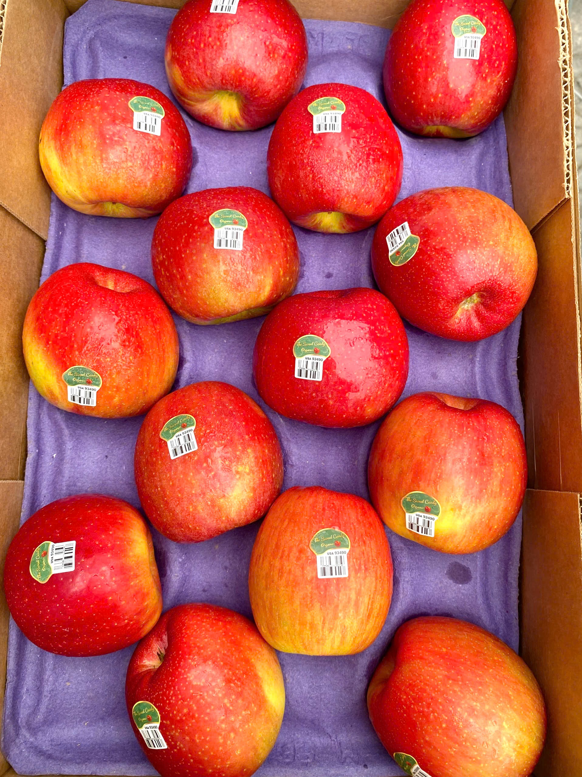 Táo tươi hữu cơ Evercrisp Mỹ 3A-24