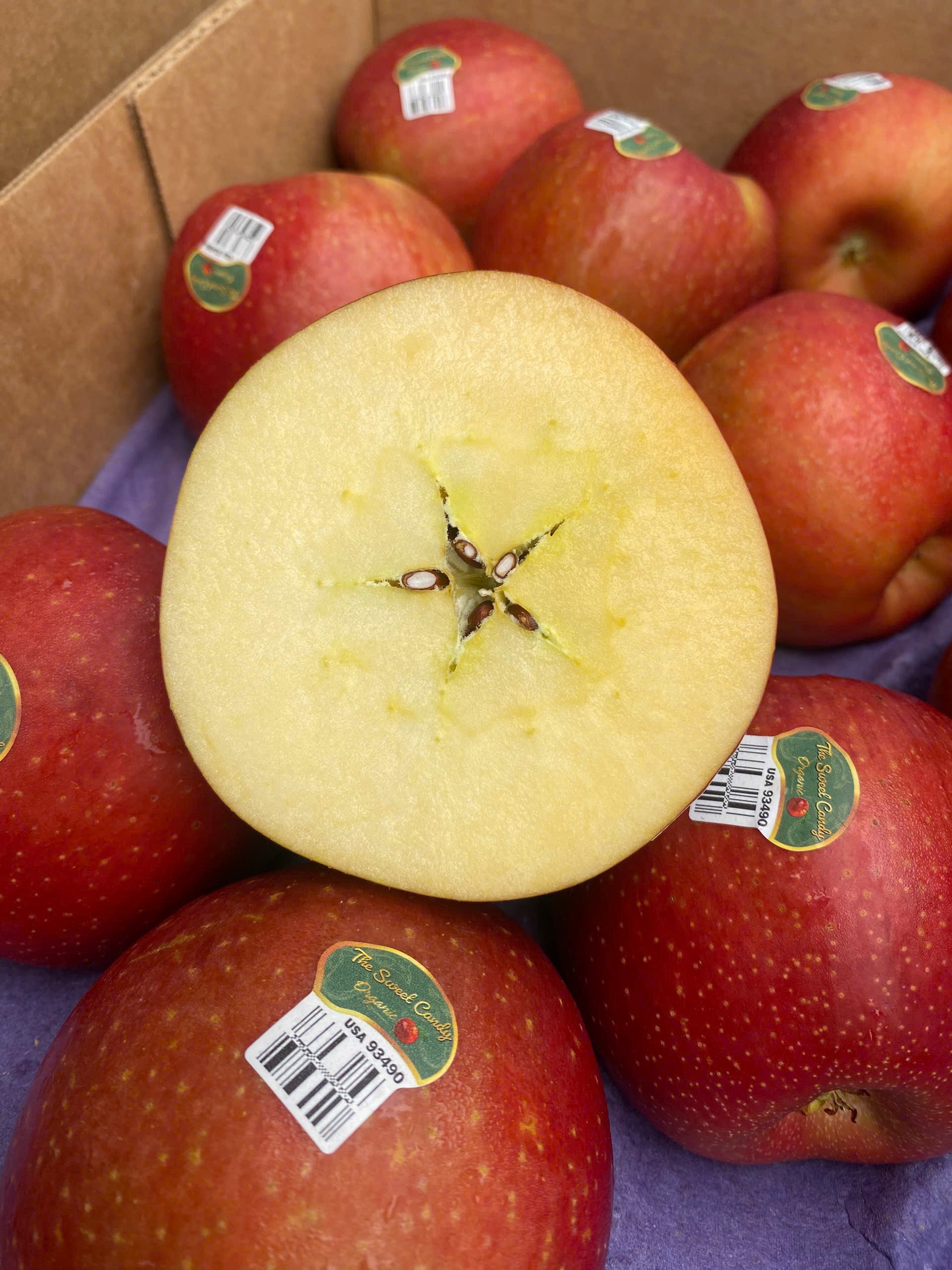 Táo tươi hữu cơ Evercrisp Mỹ 3A-24