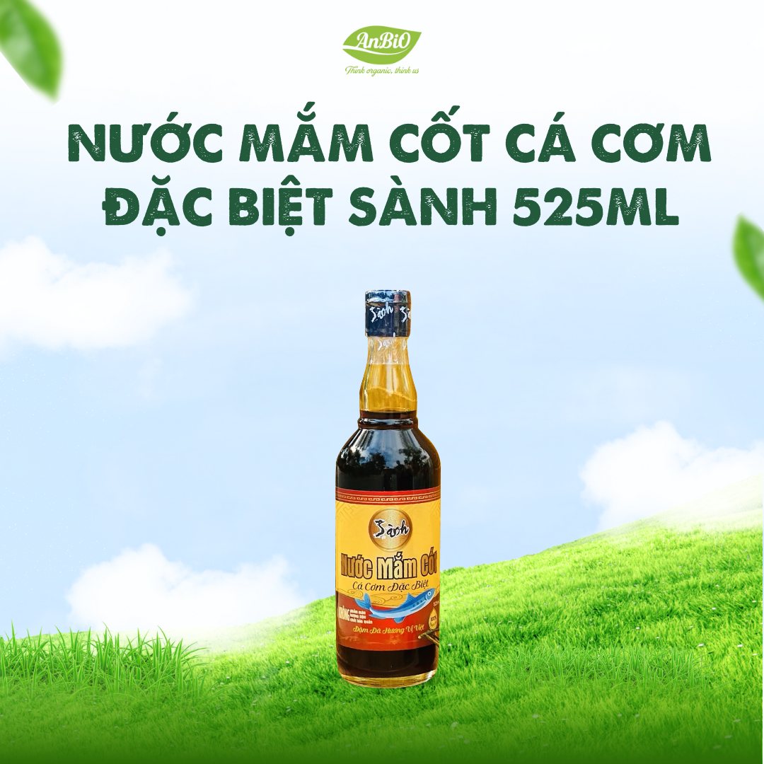 NƯỚC MẮM CỐT CÁ CƠM ĐẶC BIỆT Sành 525ML