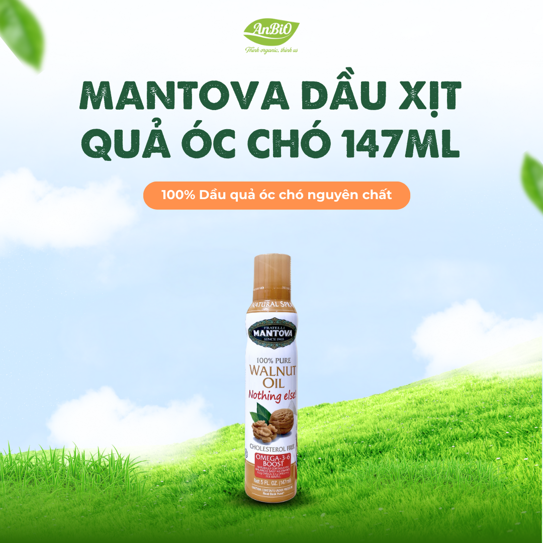 Mantova Dầu xịt quả óc chó 147ml