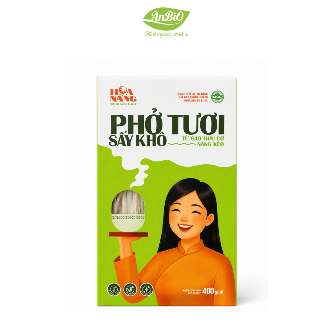 Phở tươi sấy khô Hoa Nắng 400g
