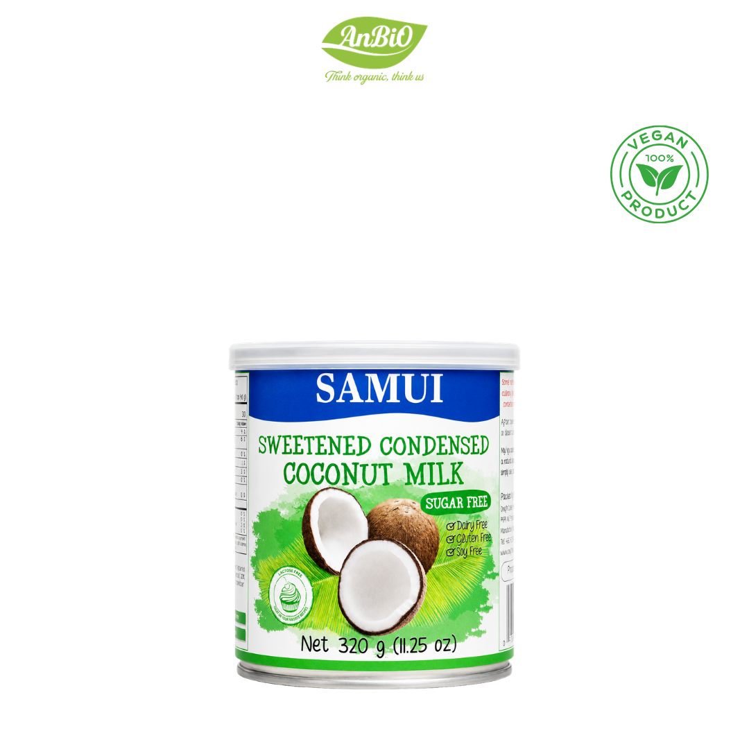Sữa đặc thuần chay không đường SAMUI 320g