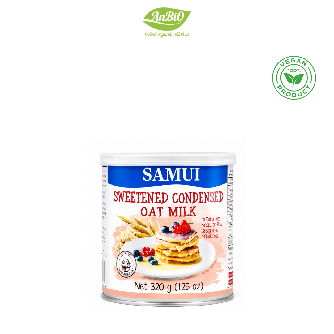 Sữa đặc thuần chay yến mạch SAMUI 320g
