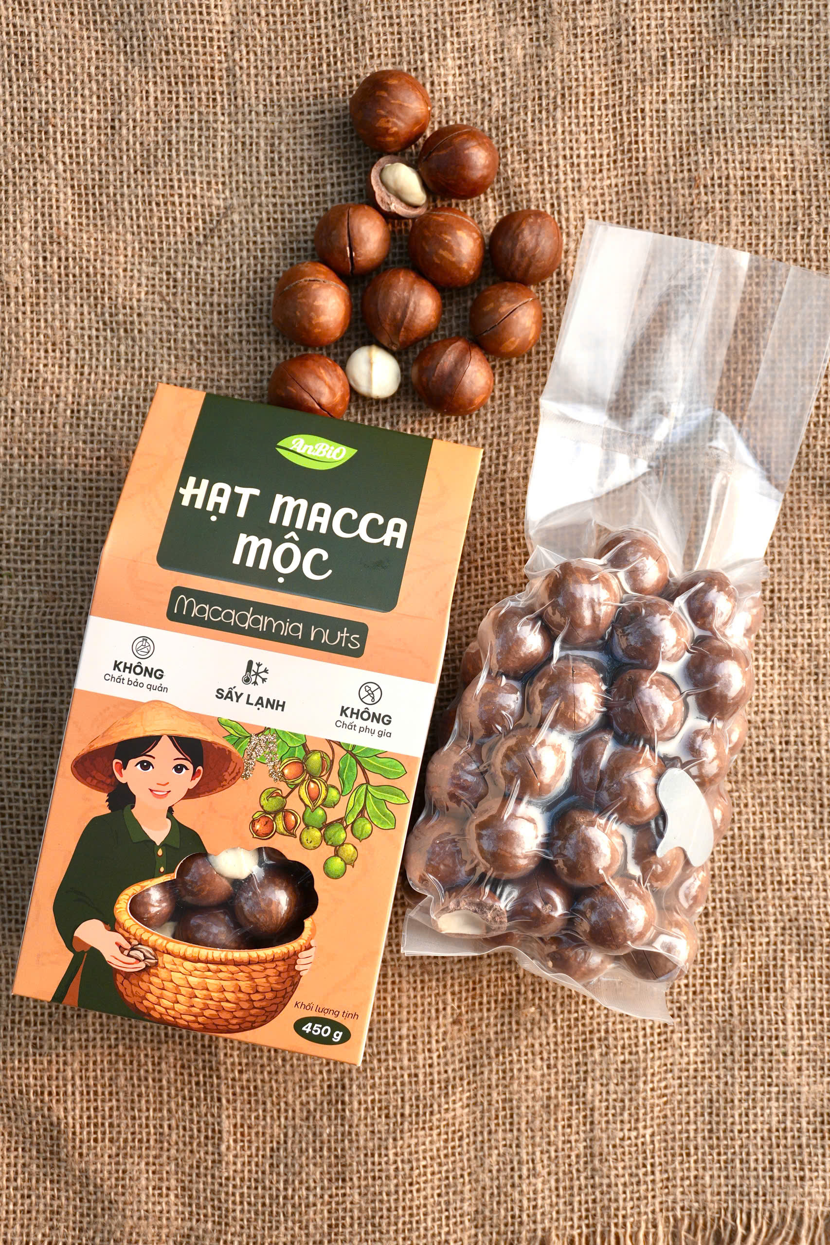 Hạt macca Mộc - 450g