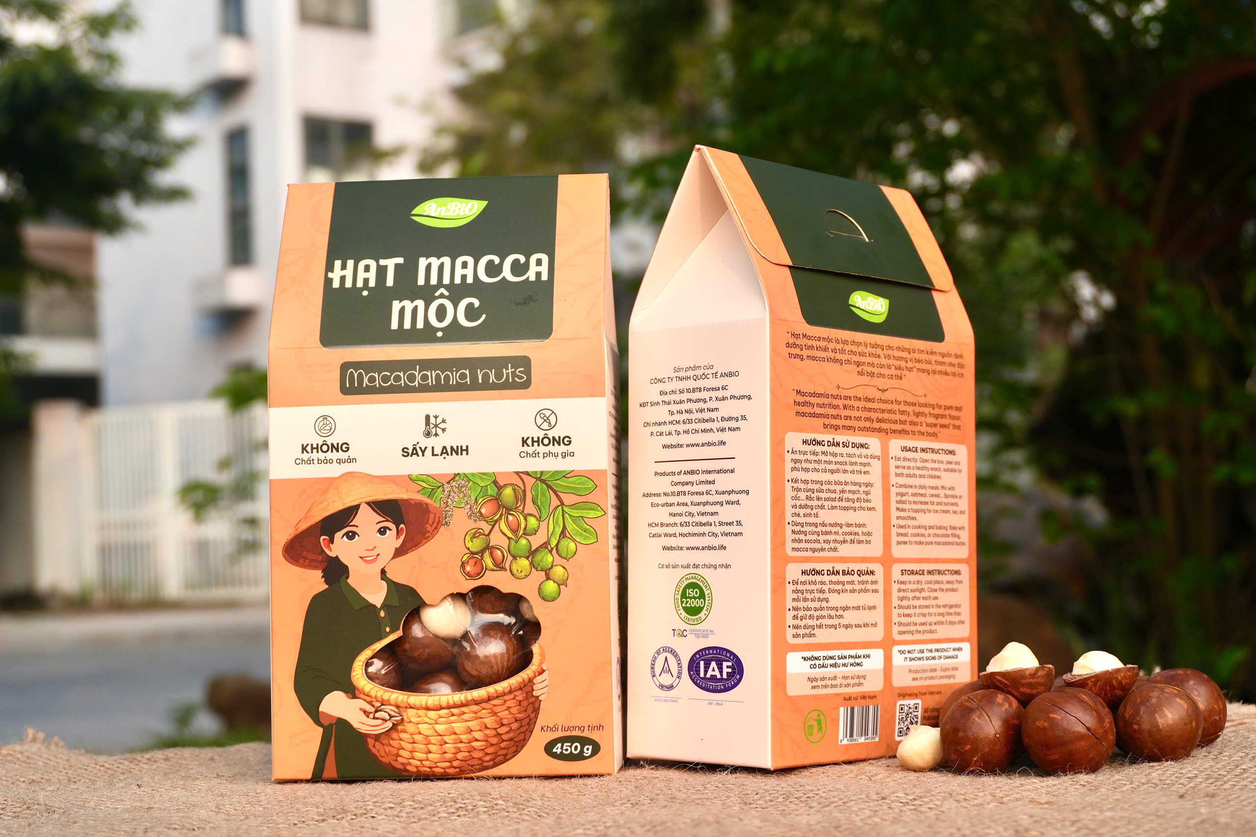Hạt macca Mộc - 450g