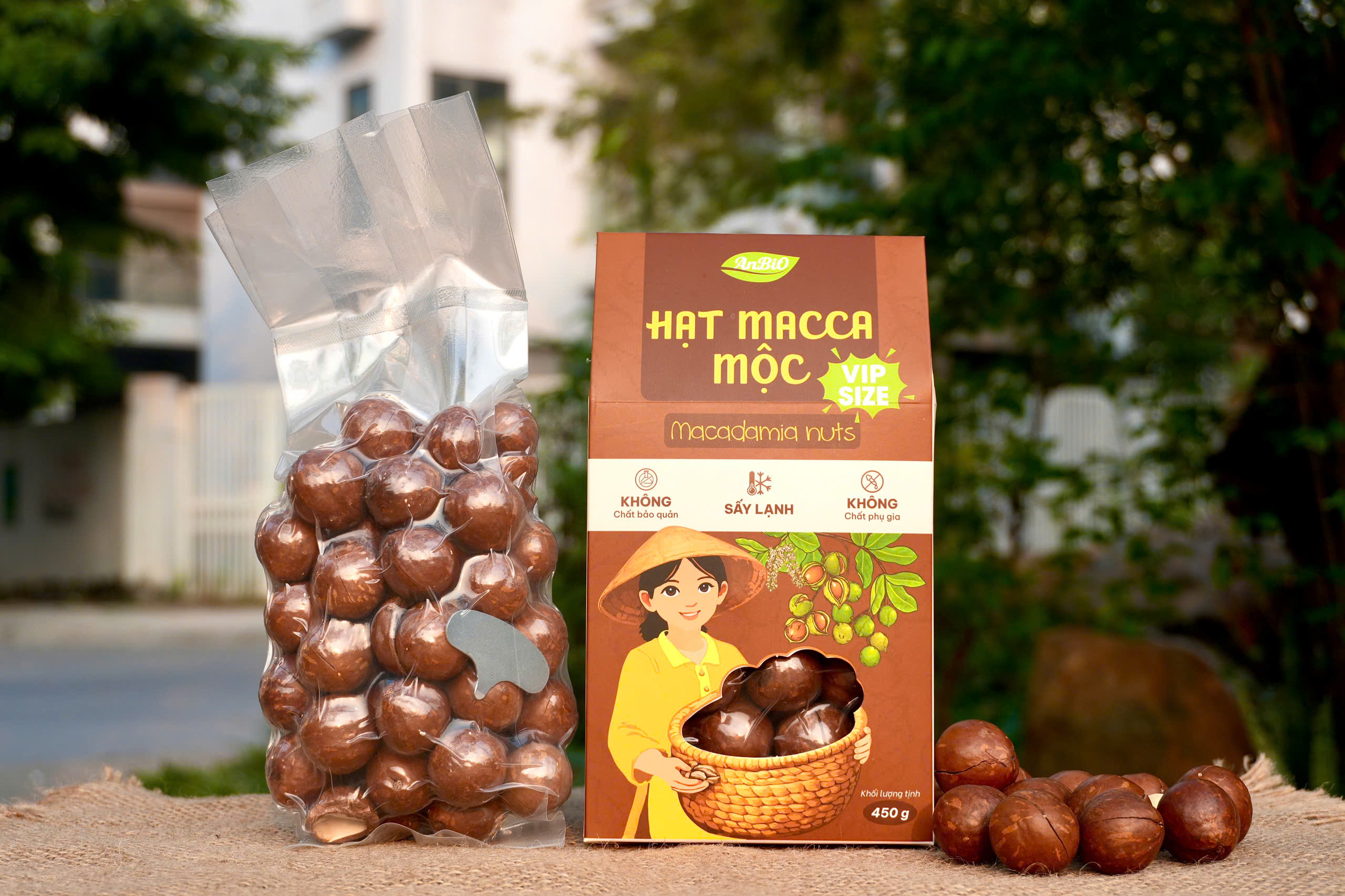 Hạt Macca Mộc Vip Size - 450g