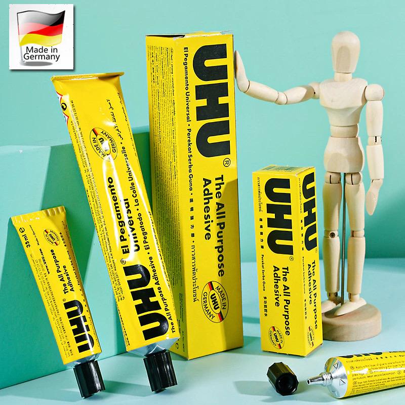 [Bông bán Len] Keo Dán Đa Năng UHU Dính Mọi Bề Mặt, Bền Chắc, Dễ Sử Dụng