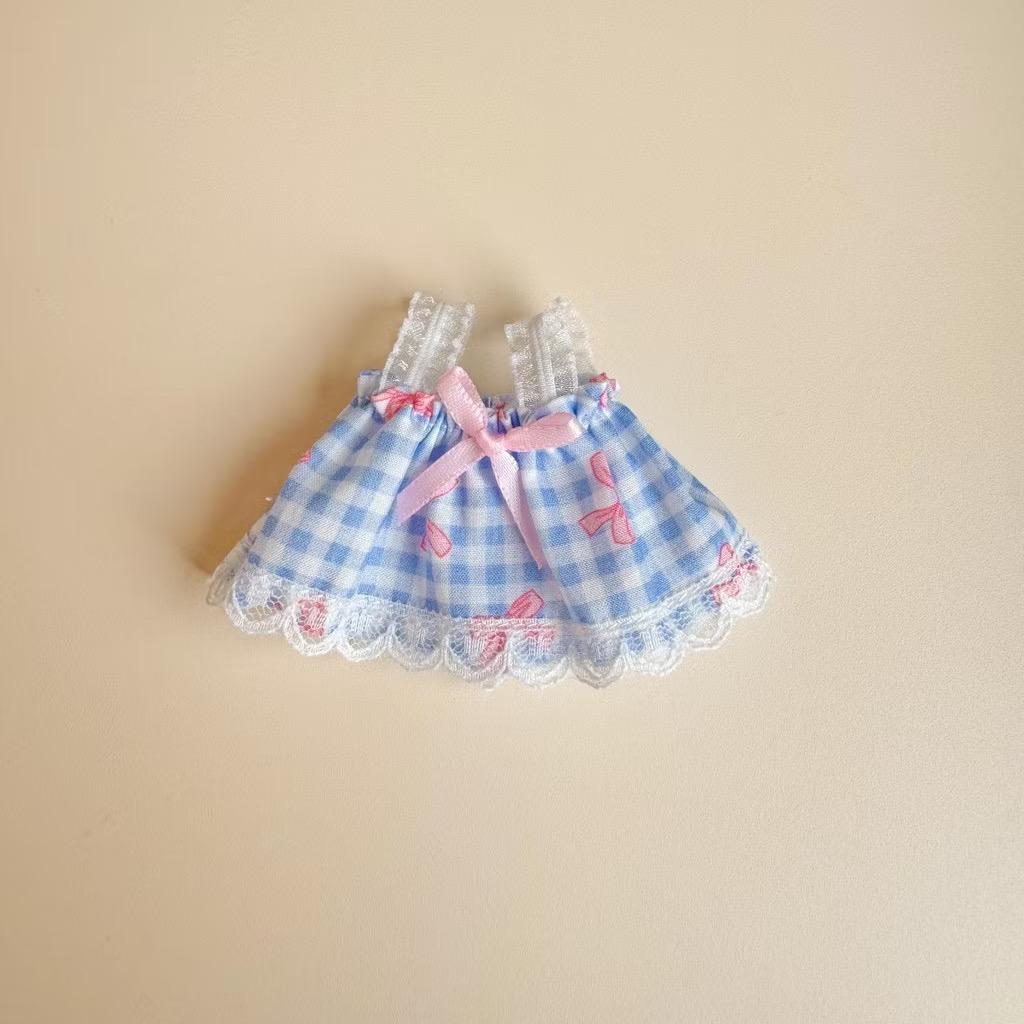 [Bông bán Len] Bộ Quần Áo Cho Gấu Bông, Búp Bê Thành Fashionista - Chất liệu Cotton & Ren Mềm Mại