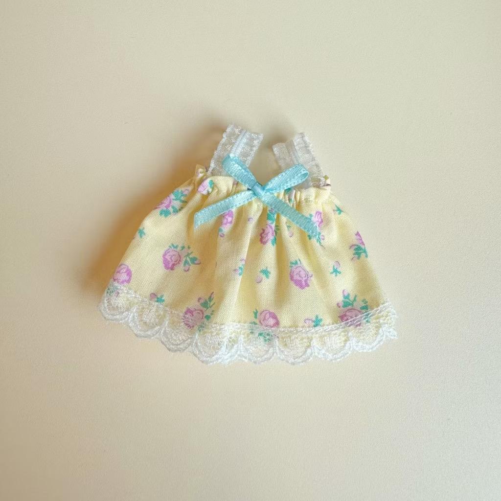 [Bông bán Len] Bộ Quần Áo Cho Gấu Bông, Búp Bê Thành Fashionista - Chất liệu Cotton & Ren Mềm Mại