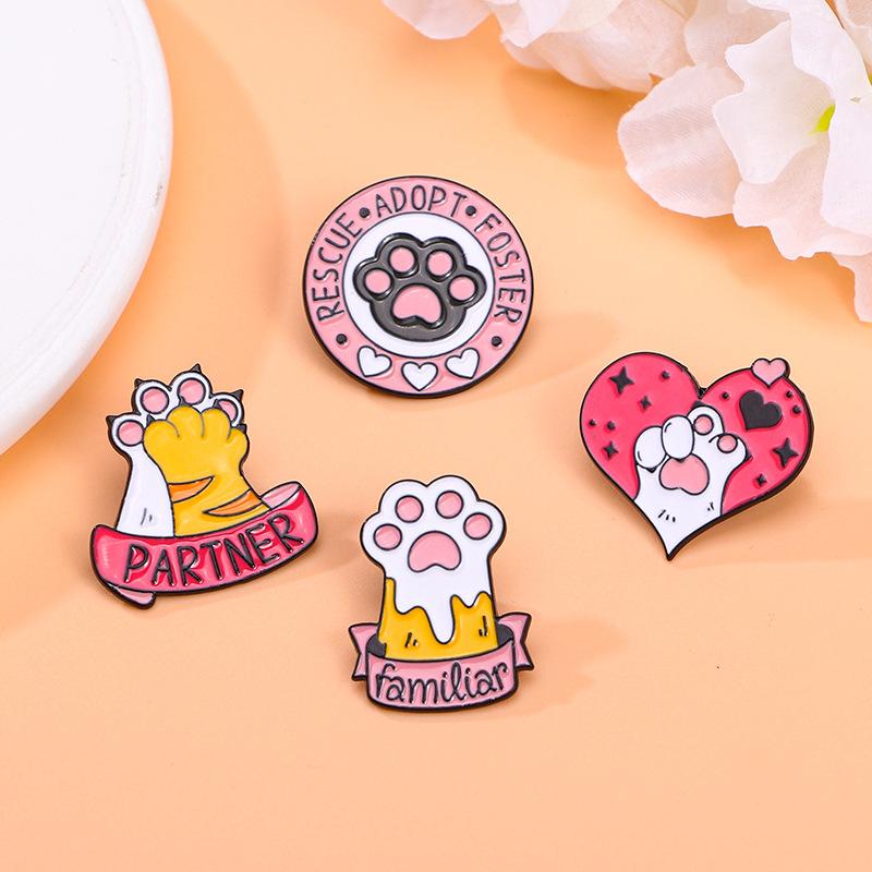 [Bông bán Len] Pin cài dễ thương sắc màu đính quần áo, túi xách balo
