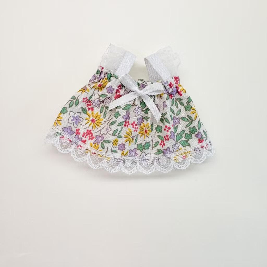 [Bông bán Len] Bộ Quần Áo Cho Gấu Bông, Búp Bê Thành Fashionista - Chất liệu Cotton & Ren Mềm Mại