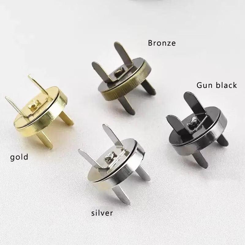 [Bông bán Len] Nút Hít Nam Châm 18mm - Phụ Kiện Làm Túi, Phụ Kiện Handmade