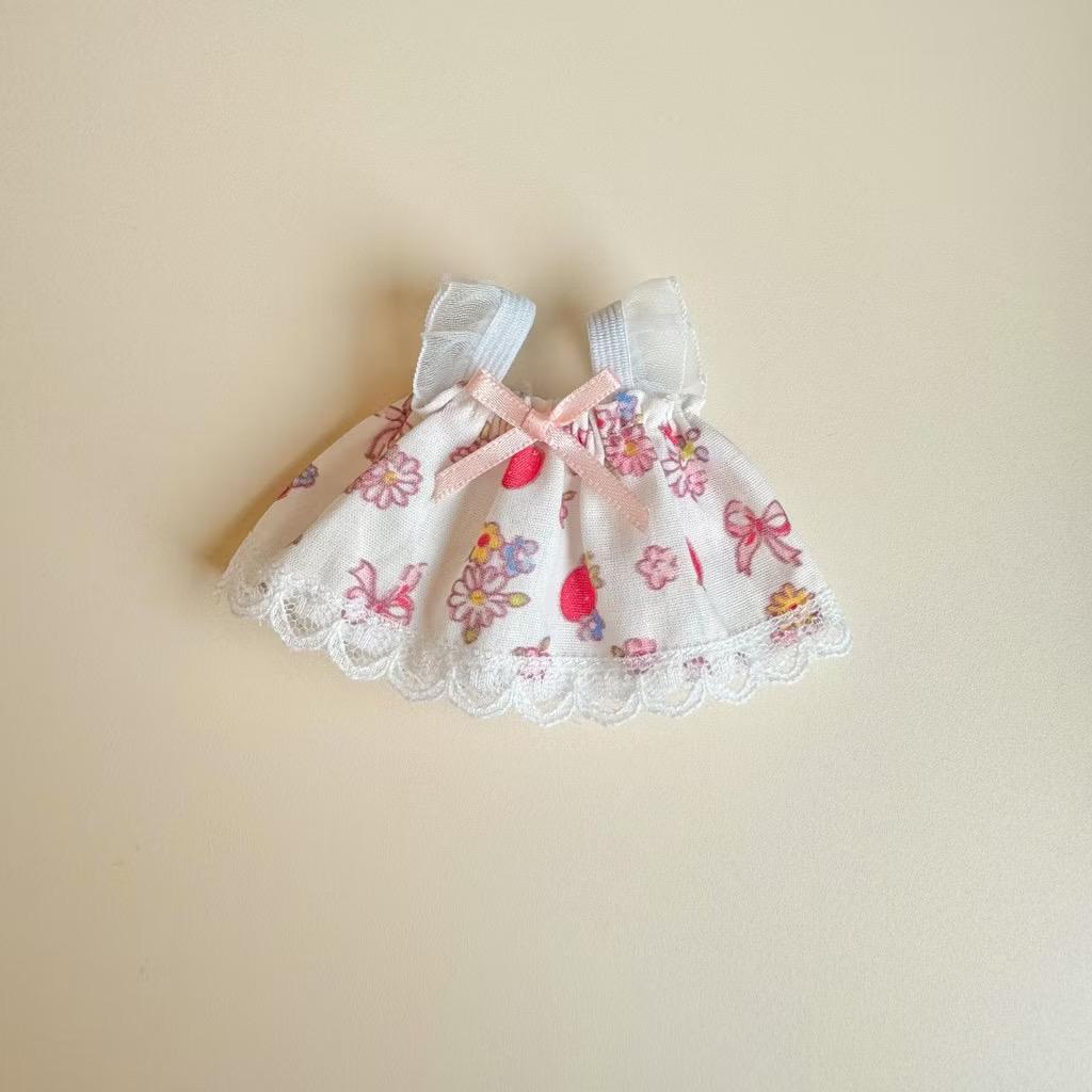 [Bông bán Len] Bộ Quần Áo Cho Gấu Bông, Búp Bê Thành Fashionista - Chất liệu Cotton & Ren Mềm Mại