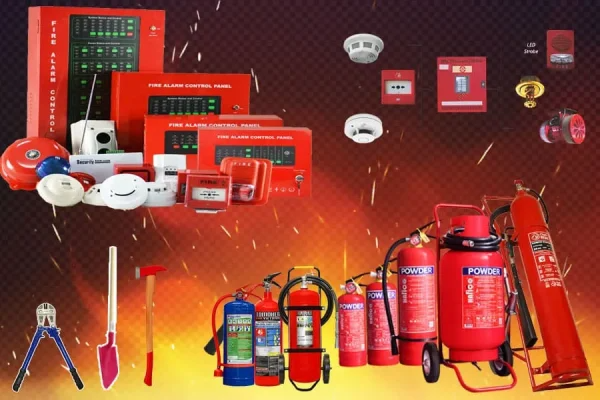 Quần áo đồng phục, thiết bị cảnh báo, thiết bị phòng cháy chữa cháy, thiếu bị an toàn giao thông