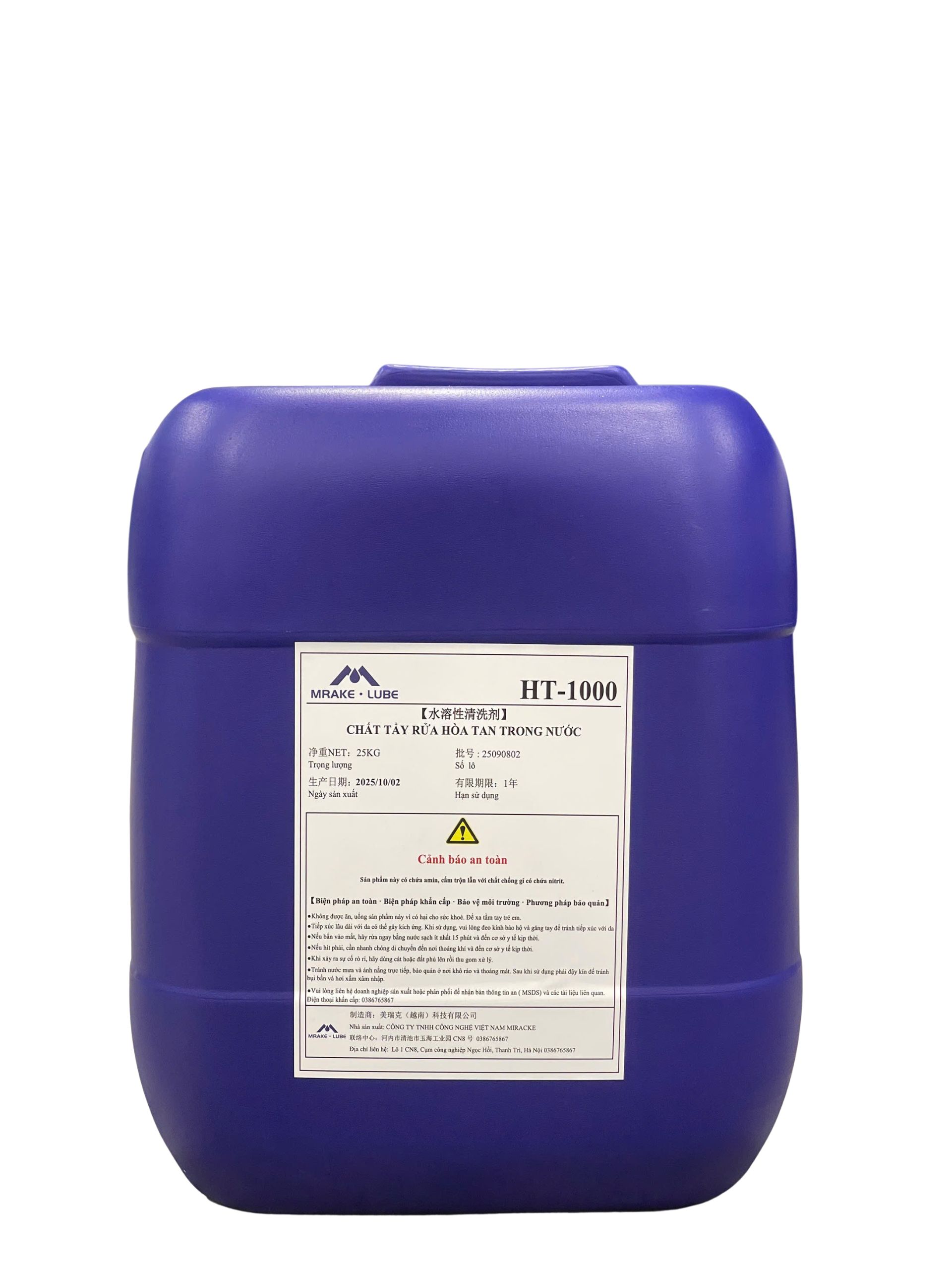 Chất tẩy rửa hòa tan trong nước HT-1000