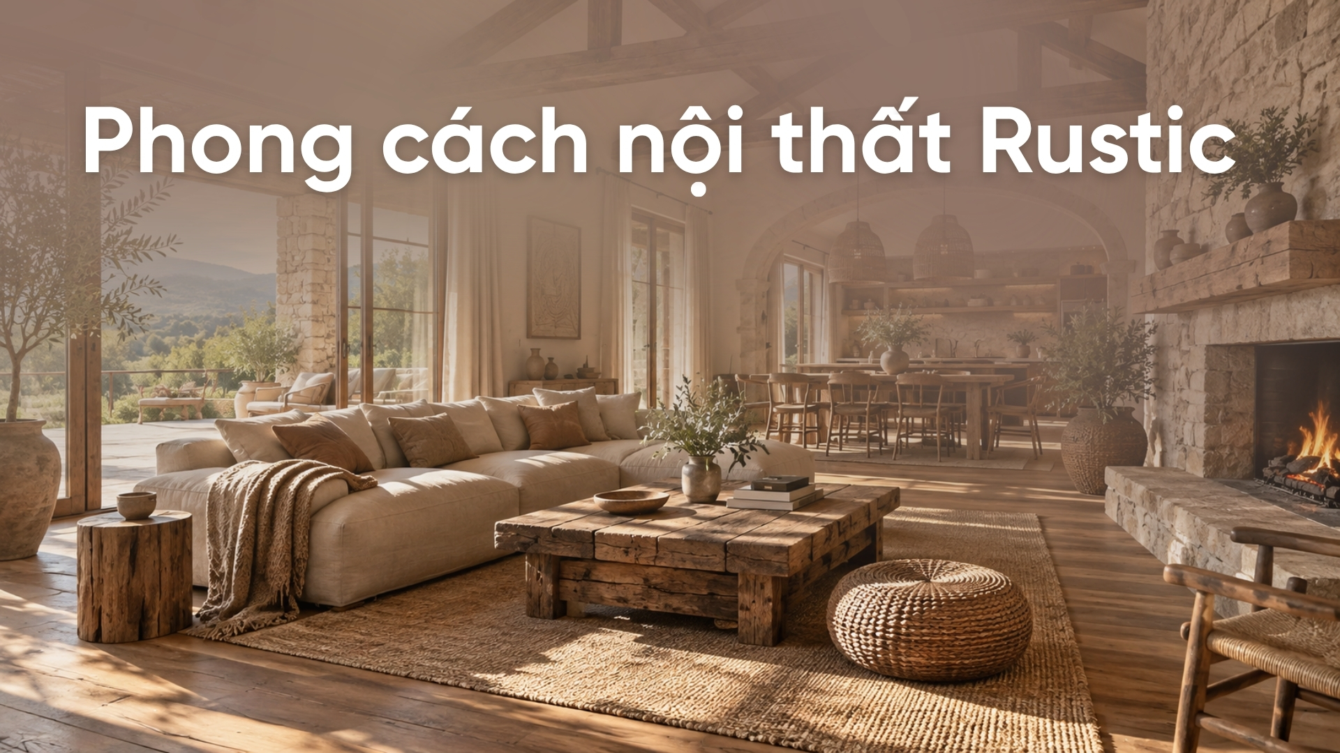 5 Lỗi thường gặp khi ứng dụng phong cách nội thất Rustic
