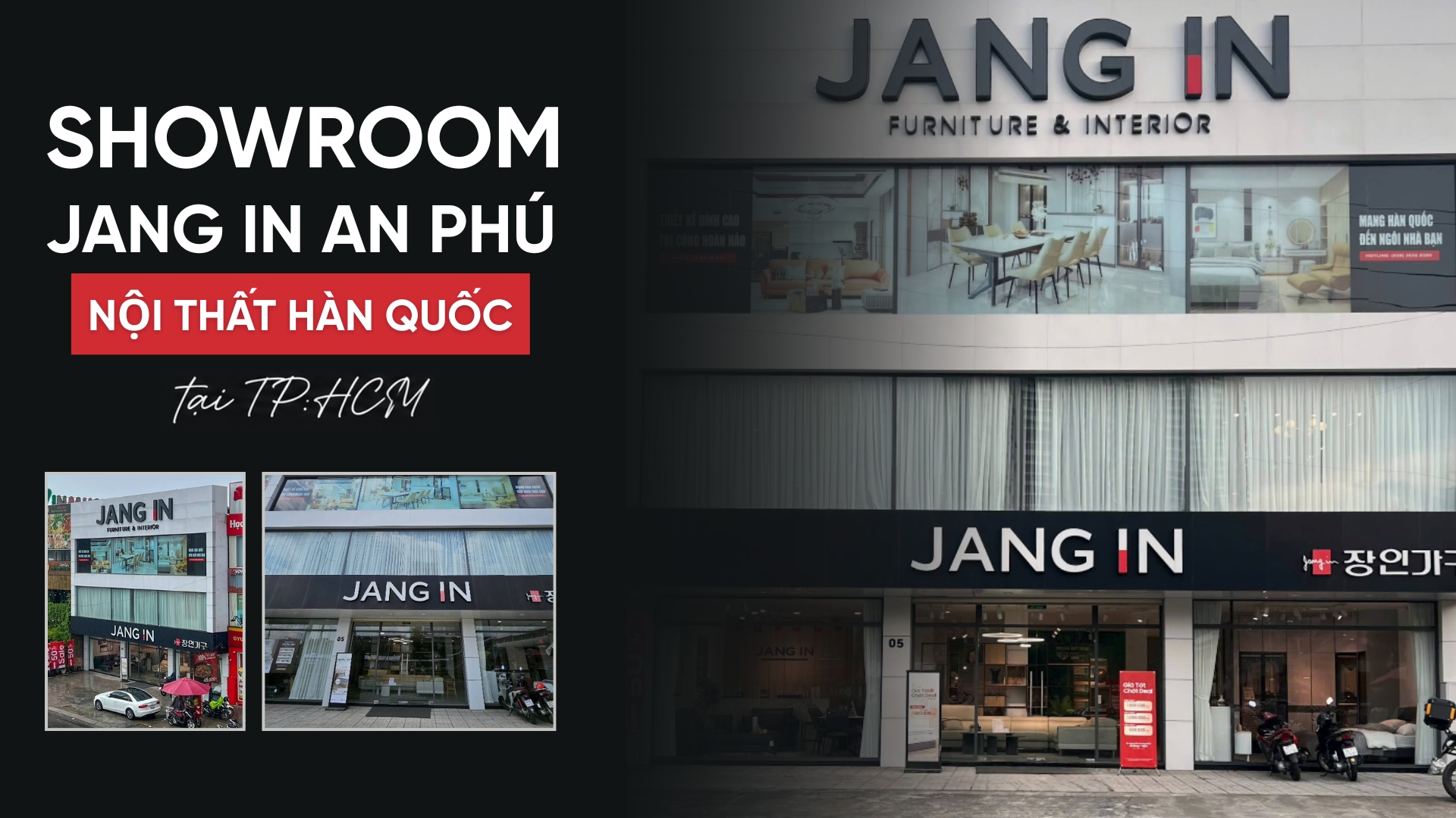 Showroom Jang In An Phú: Showroom nội thất Hàn Quốc tại TP.HCM