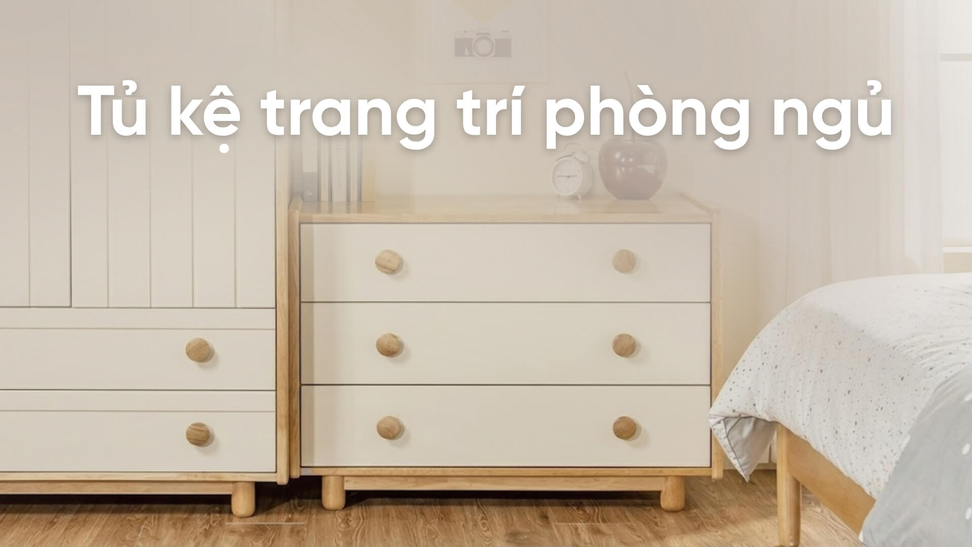 Mẫu tủ kệ trang trí phòng ngủ đẹp, tiện dụng và an toàn