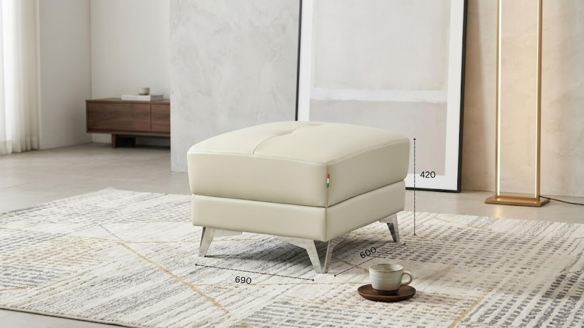 Ba thông số cần biết khi đo kích thước ghế đôn