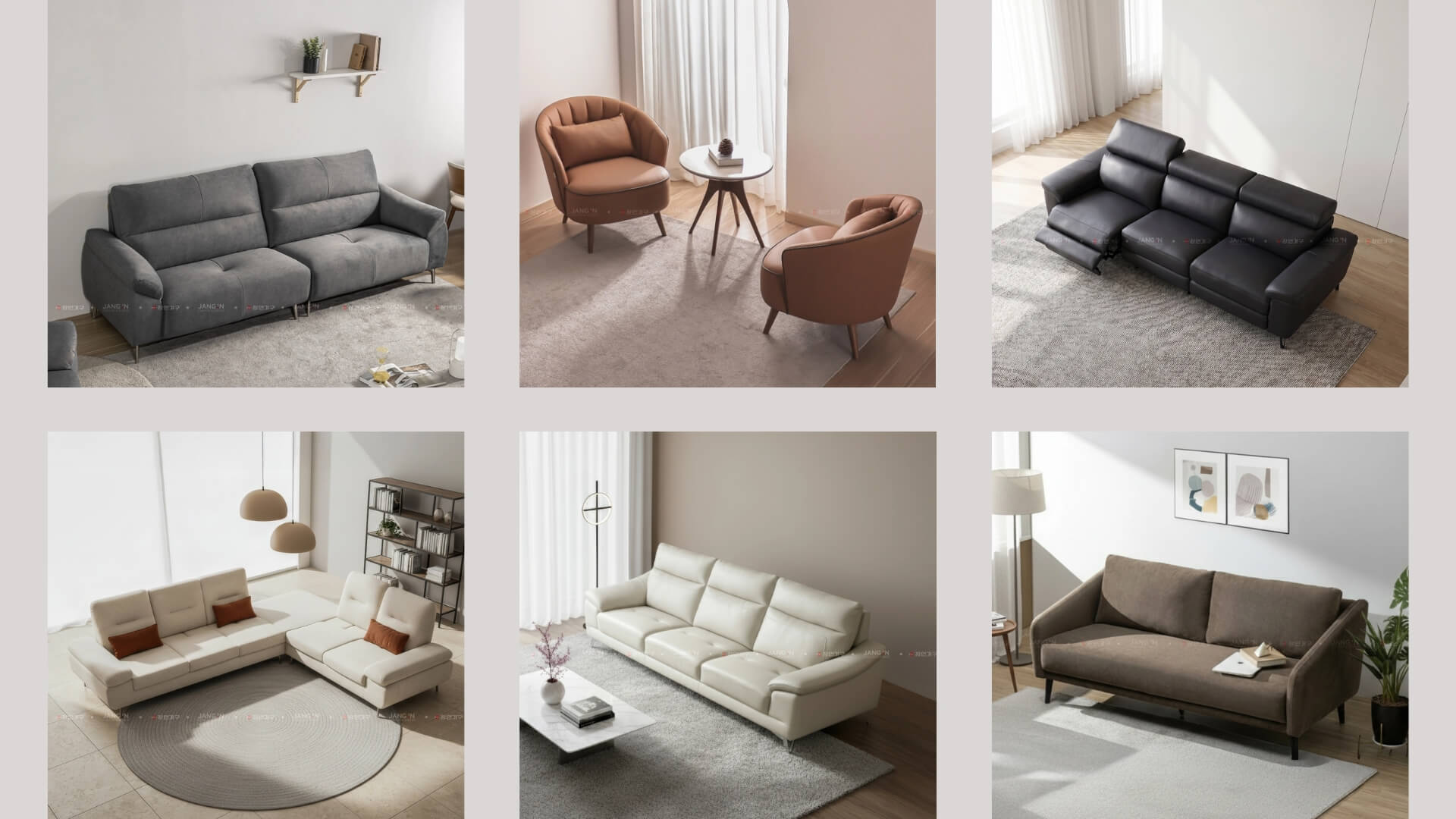 Các loại bộ bàn ghế sofa phòng khách