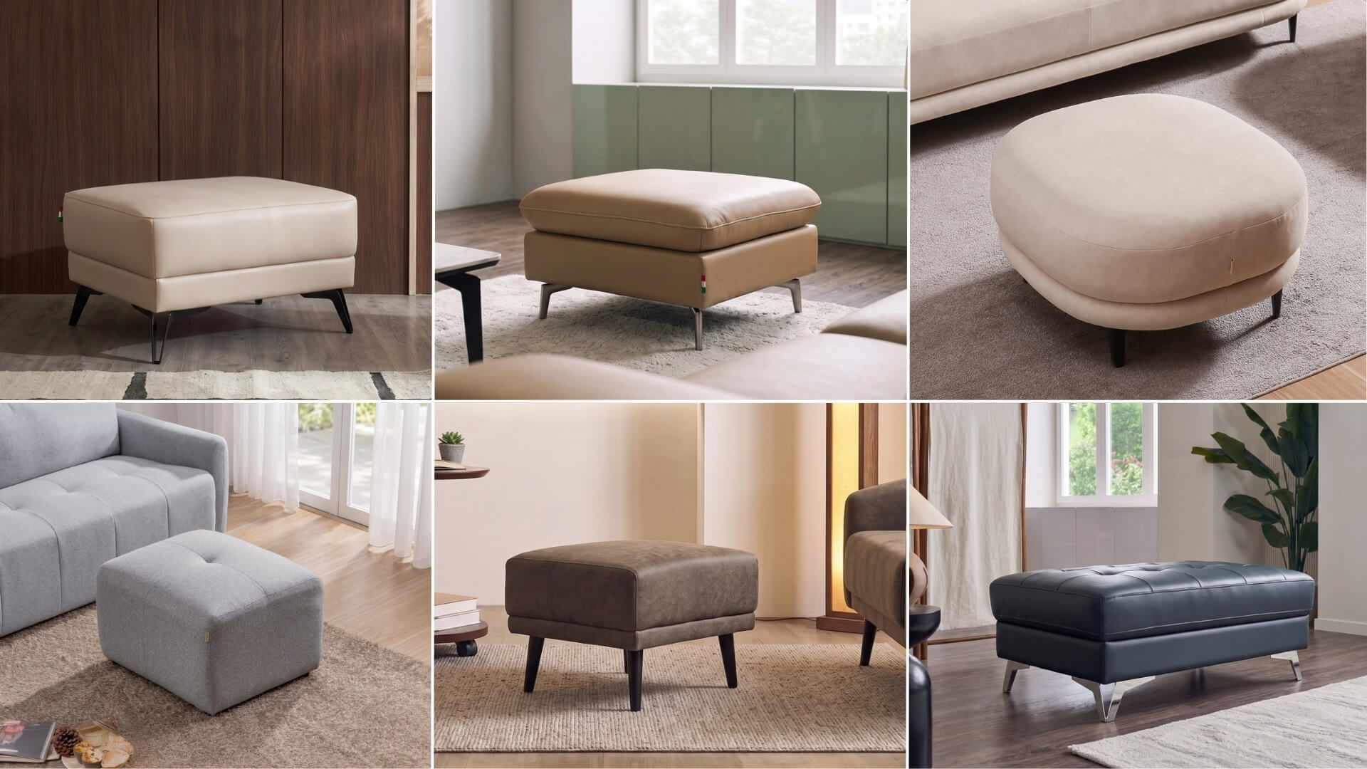 Các mẫu ghế đôn sofa phổ biến