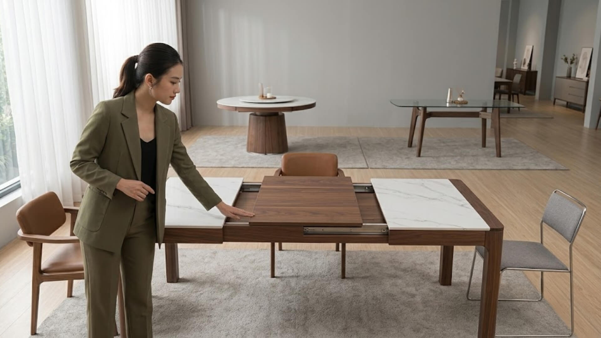 Cách chọn bộ bàn ăn thông minh