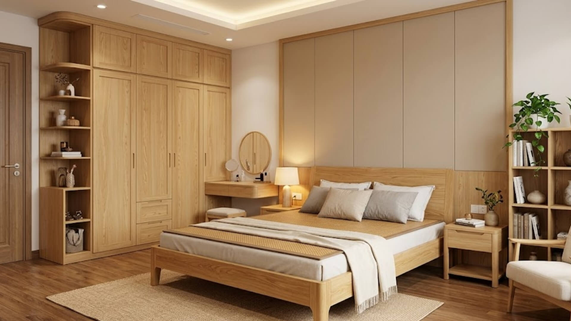 Cách chọn giường ngủ gỗ sồi phù hợp
