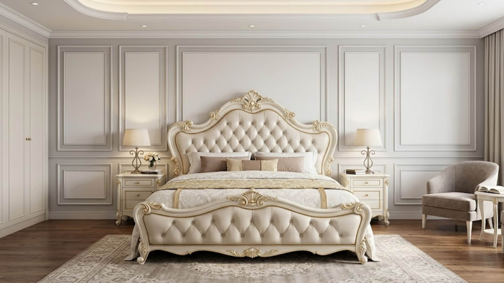 Cách chọn giường tân cổ điển phù hợp