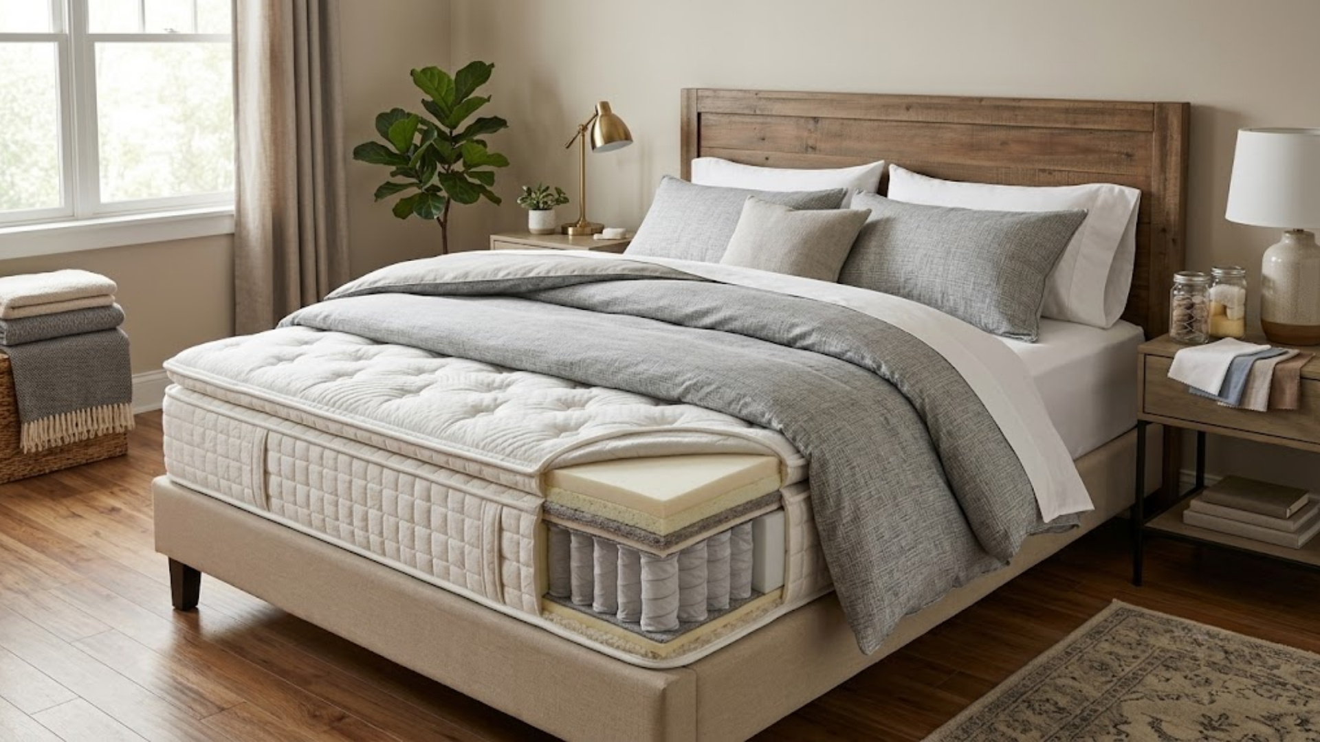 Cách chọn nệm và chăn ga cho giường 2mx2m2